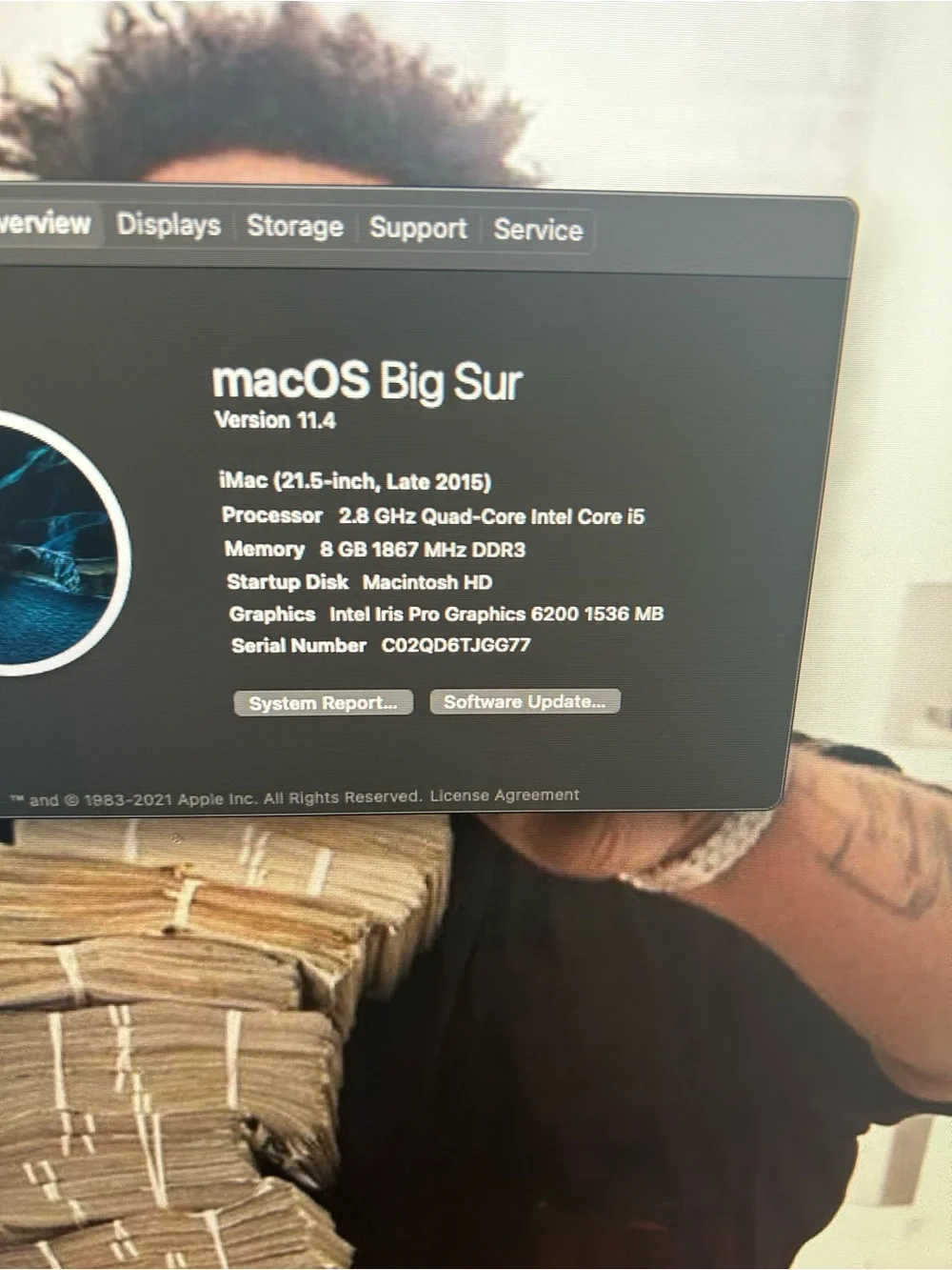 Apple iMac 2015 model